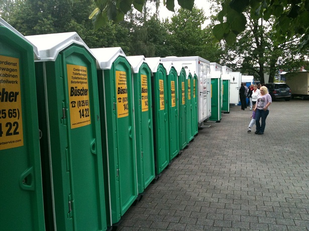 B�scher WC, Toilette, Wagen 