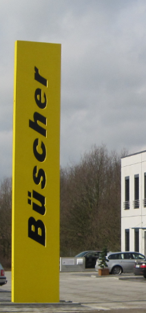 B�SCHER Betonwerbung