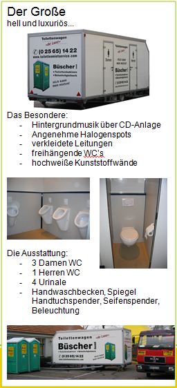 Toilettenwagen